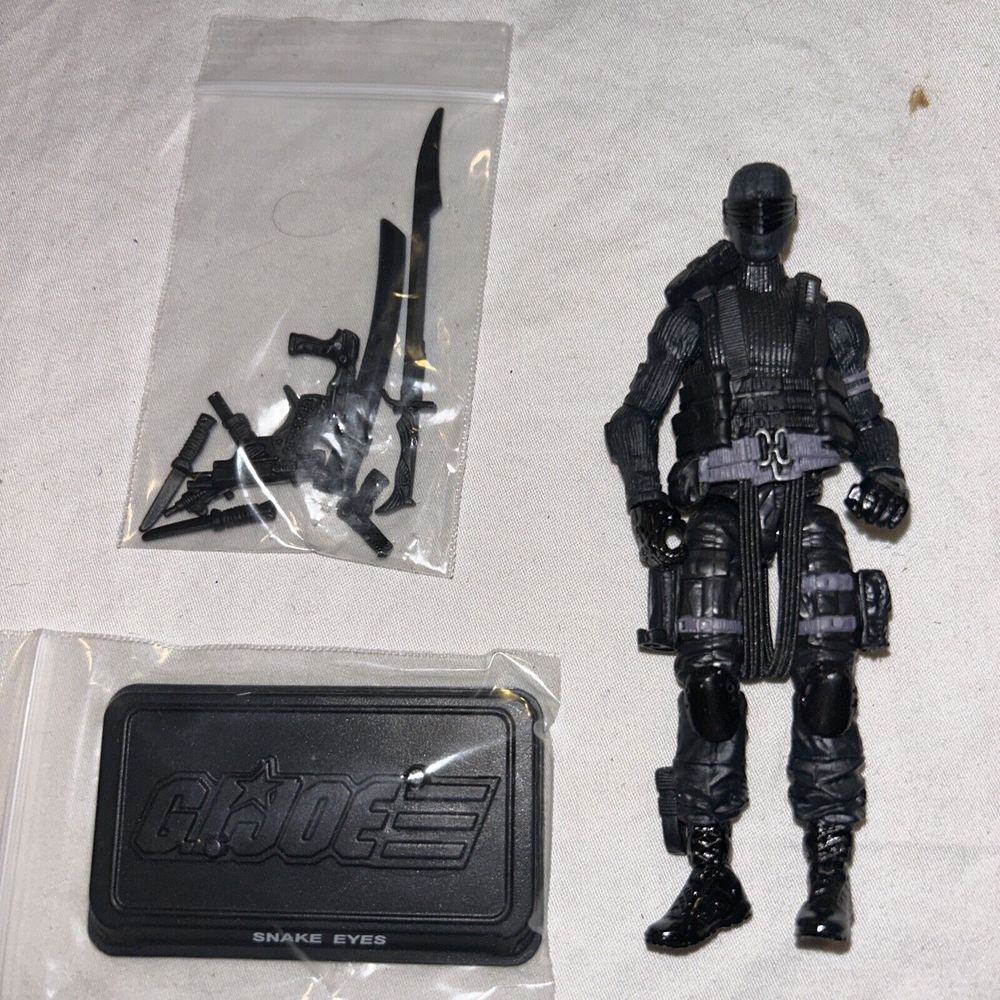 G.I. JOE 50TH ANNIVERSARY ARASHIKAGE CLASH SNAKE EYES From 2 PACK 2016